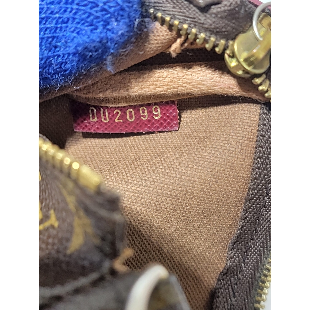 Louis Vuitton Monogram Mini Pochette Accessoire Pouch Brown - Picture 4 of 15